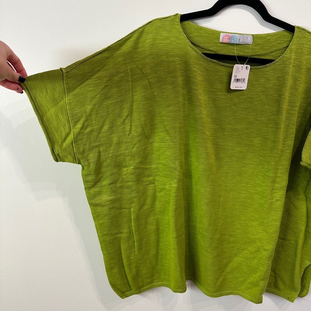 FP Beach Lime Green Tunic or Cover Up